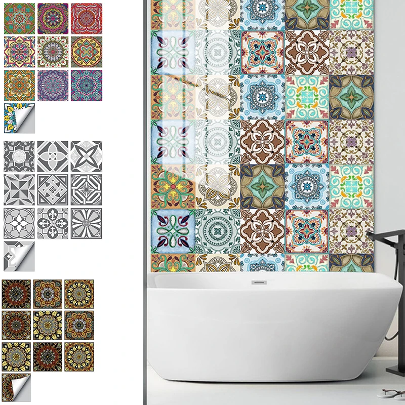 10Pcs Creative Tile Self-Adhesive Wall Sticker Thicken Wear-Resistant Waterproof And Oil-Proof Bathroom Kitchen Tile Sticker
10Pcs Creative Tile Self-Adhesive Wall Sticker Thicken Wear-Resistant Waterproof And Oil-Proof Bathroom Kitchen Tile Sticker
