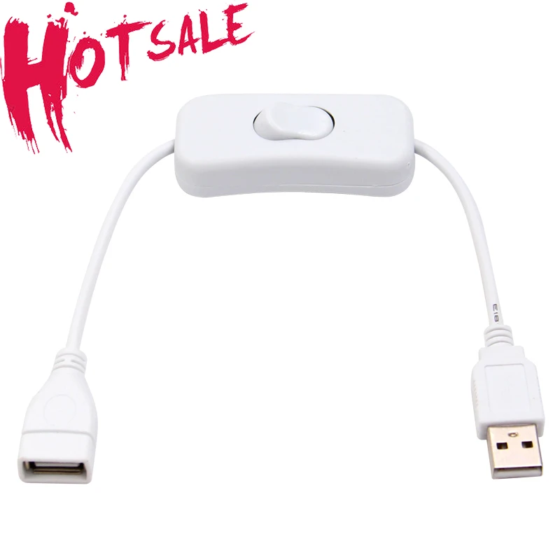 USB Cable Male to Female Switch ON OFF Cable Toggle LED Lamp Power Line 28cm USB Extension Patch Cord for Hard Disc Network
USB Cable Male to Female Switch ON OFF Cable Toggle LED Lamp Power Line 28cm USB Extension Patch Cord for Hard Disc Network