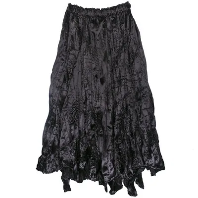 High Elastic Waist Black Pleated Irregular Long Temperament Half-body Skirt Women Fashion New Spring Autumn 2021
High Elastic Waist Black Pleated Irregular Long Temperament Half-body Skirt Women Fashion New Spring Autumn 2021