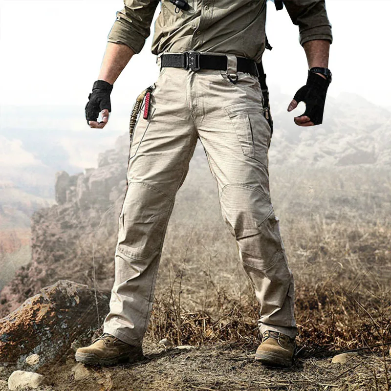 High Quality IX8 Tactical Waterproof Pants Man Wear-resistant Multi-pocket Cargo Pant Outdoor Military Combat Trousers Pantalon
High Quality IX8 Tactical Waterproof Pants Man Wear-resistant Multi-pocket Cargo Pant Outdoor Military Combat Trousers Pantalon