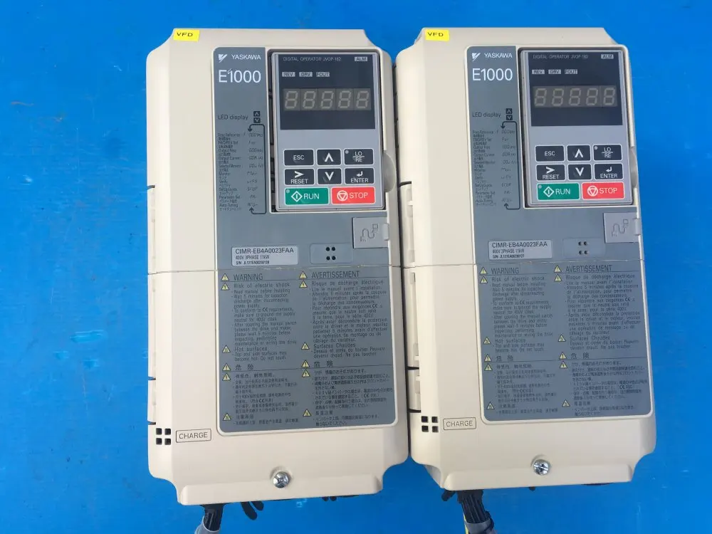 CIMR-EB4A0023FAA 11 кВт инвертор; Использованный, 85% новый внешний вид; 3 месяца гарантии, бесплатная доставка
CIMR-EB4A0023FAA 11 кВт инвертор; Использованный, 85% новый внешний вид; 3 месяца гарантии, бесплатная доставка
