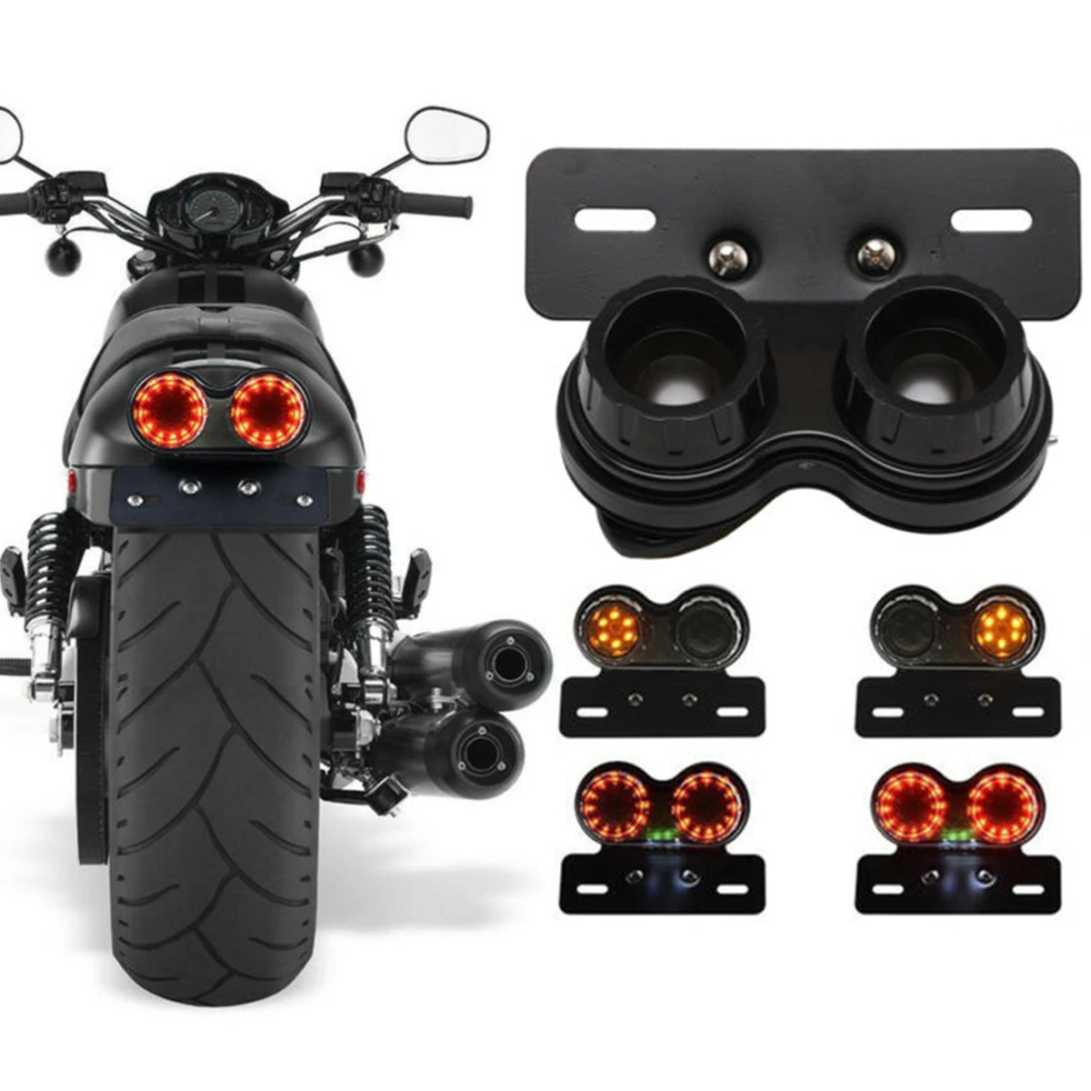 LED Motorcycle Rear Tail Light Waterproof Motorbike Brake Turn Indicator Lamp Universal Motorcycle LED Taillight
LED Motorcycle Rear Tail Light Waterproof Motorbike Brake Turn Indicator Lamp Universal Motorcycle LED Taillight