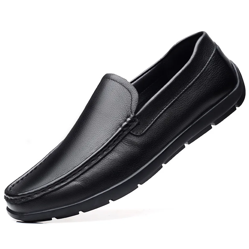 Hand-stitched Cow Leather Men Loafers Comfortable Slip-on Driving Casual Shoes Soft Bottom Moccasins Comfy Gentleman Boat Shoes
Hand-stitched Cow Leather Men Loafers Comfortable Slip-on Driving Casual Shoes Soft Bottom Moccasins Comfy Gentleman Boat Shoes