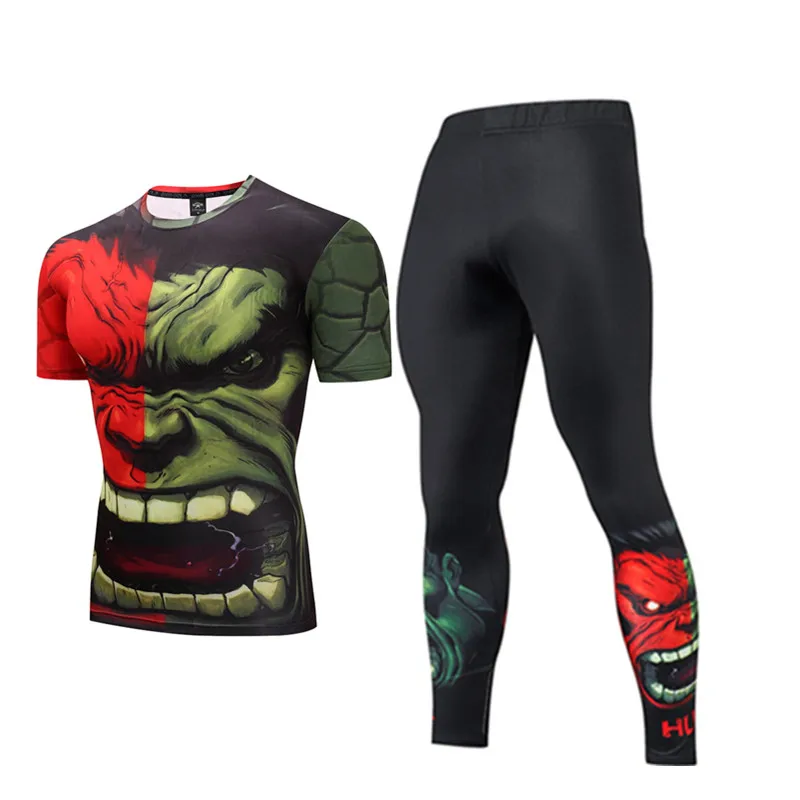 Compression T shirt Boxing Men 2 Piece Sports Suit Tights Men's KickBoxing Gym MMA Shirts Leggings Jogging Workout Tracksuit kit
Compression T shirt Boxing Men 2 Piece Sports Suit Tights Men's KickBoxing Gym MMA Shirts Leggings Jogging Workout Tracksuit kit
