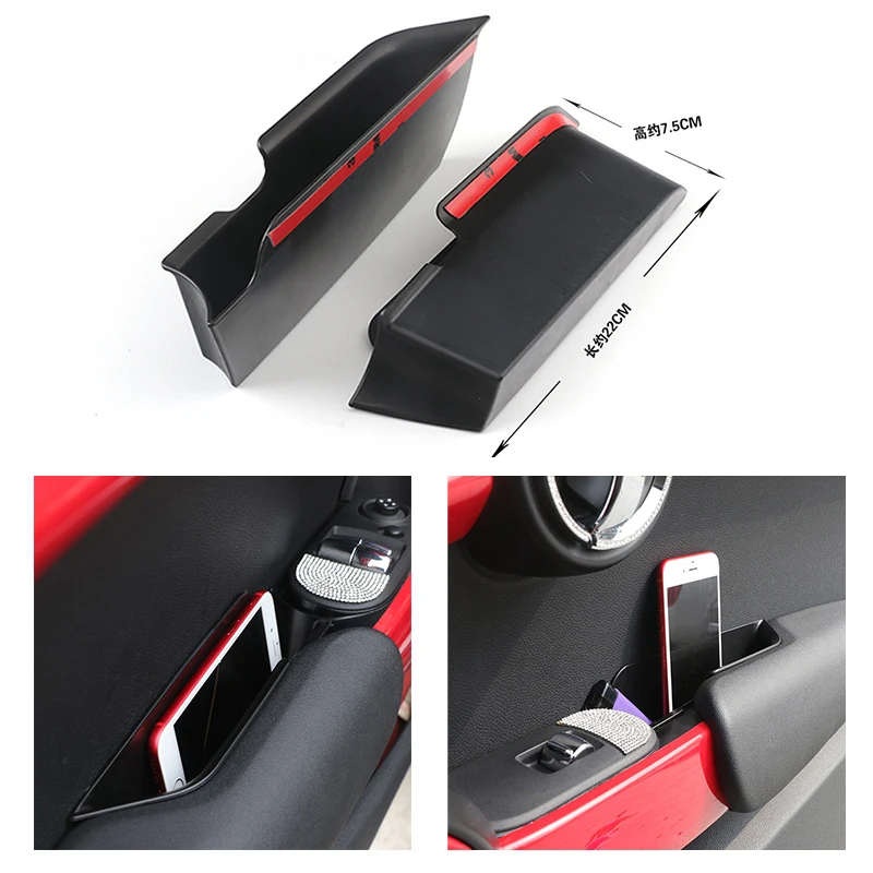 2PCS Car Door Side Handle Storage Armrest Boxes ABS Auto Interior Styling Accessories Vehicle Decoration For Mini Cooper F56
2PCS Car Door Side Handle Storage Armrest Boxes ABS Auto Interior Styling Accessories Vehicle Decoration For Mini Cooper F56