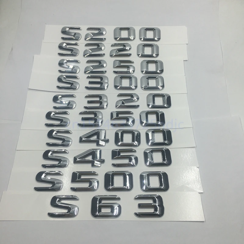 Для Mercedes Benz S Class S200 S220 S250 S300 S320 S350 S400 S420 S450 S500 S560 S63 S55 задние буквы багажника эмблема логотип
Для Mercedes Benz S Class S200 S220 S250 S300 S320 S350 S400 S420 S450 S500 S560 S63 S55 задние буквы багажника эмблема логотип
