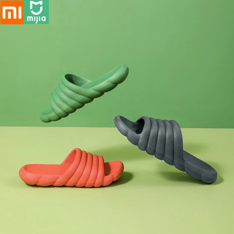 XIAOMI MIJIA Couples Slippers Home Indoor Bathroom Non-slip Thick Bottom EVA Soft Slippers Summer Men Women Slippers Flip Flops
XIAOMI MIJIA Couples Slippers Home Indoor Bathroom Non-slip Thick Bottom EVA Soft Slippers Summer Men Women Slippers Flip Flops
