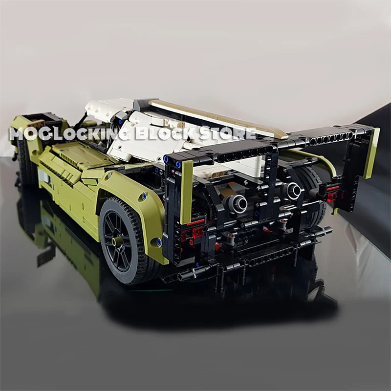 Racing Speed Technic Car Model Diy Building Blocks Bricks MOC-42338 LMP-Racer Technical Educational Toys For Children Kids Gifts
Racing Speed Technic Car Model Diy Building Blocks Bricks MOC-42338 LMP-Racer Technical Educational Toys For Children Kids Gifts