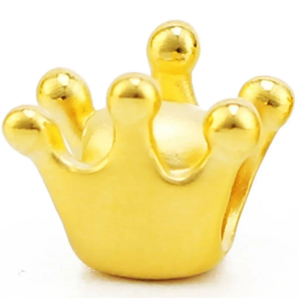Real Fine Pure 24K 999 Yellow Gold Bead Women DIY Gift 3D Lucky Hexagon Crown Pendant / 1g
Real Fine Pure 24K 999 Yellow Gold Bead Women DIY Gift 3D Lucky Hexagon Crown Pendant / 1g