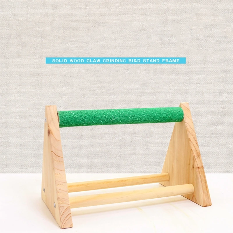 Parrot Perch for Chicks Natural Wood Bar Parrot Training Stand Triangular Rack with Scrub Stick Easy to Install
Parrot Perch for Chicks Natural Wood Bar Parrot Training Stand Triangular Rack with Scrub Stick Easy to Install
