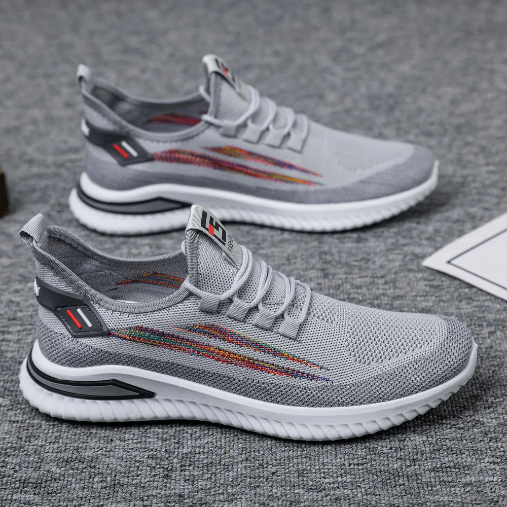 Men's sports shoes 2021 new casual shoes student trend personality flying shoes running shoes comfortable light shoes
Men's sports shoes 2021 new casual shoes student trend personality flying shoes running shoes comfortable light shoes