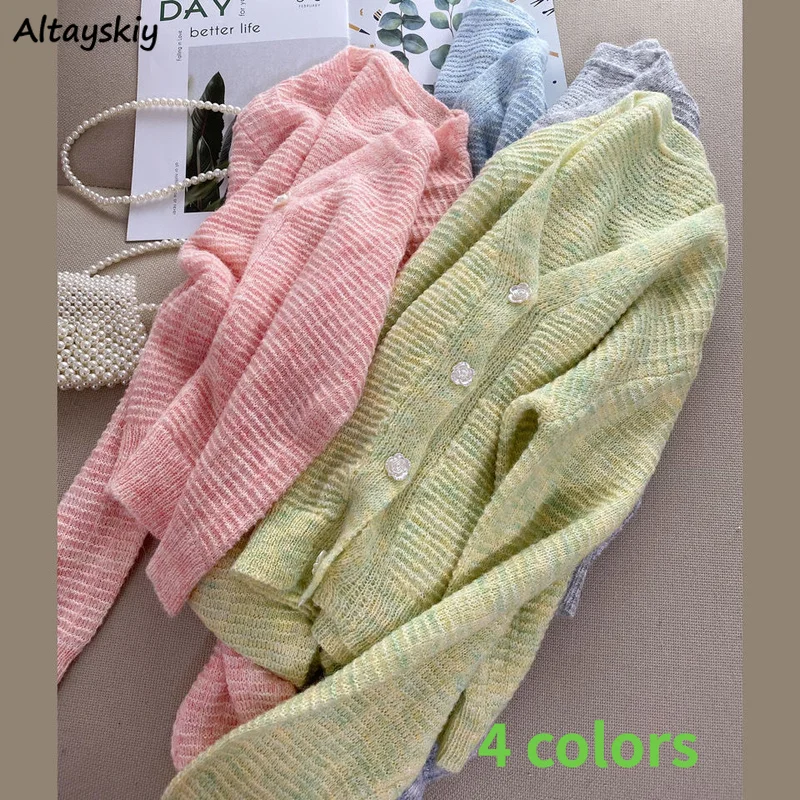 Cardigan Women Sweet 4 Colors Ulzzang Fresh Solid College All-match Harajuku Mujer Knittedwear Spring Cozy Leisure Fashion Ins
Cardigan Women Sweet 4 Colors Ulzzang Fresh Solid College All-match Harajuku Mujer Knittedwear Spring Cozy Leisure Fashion Ins