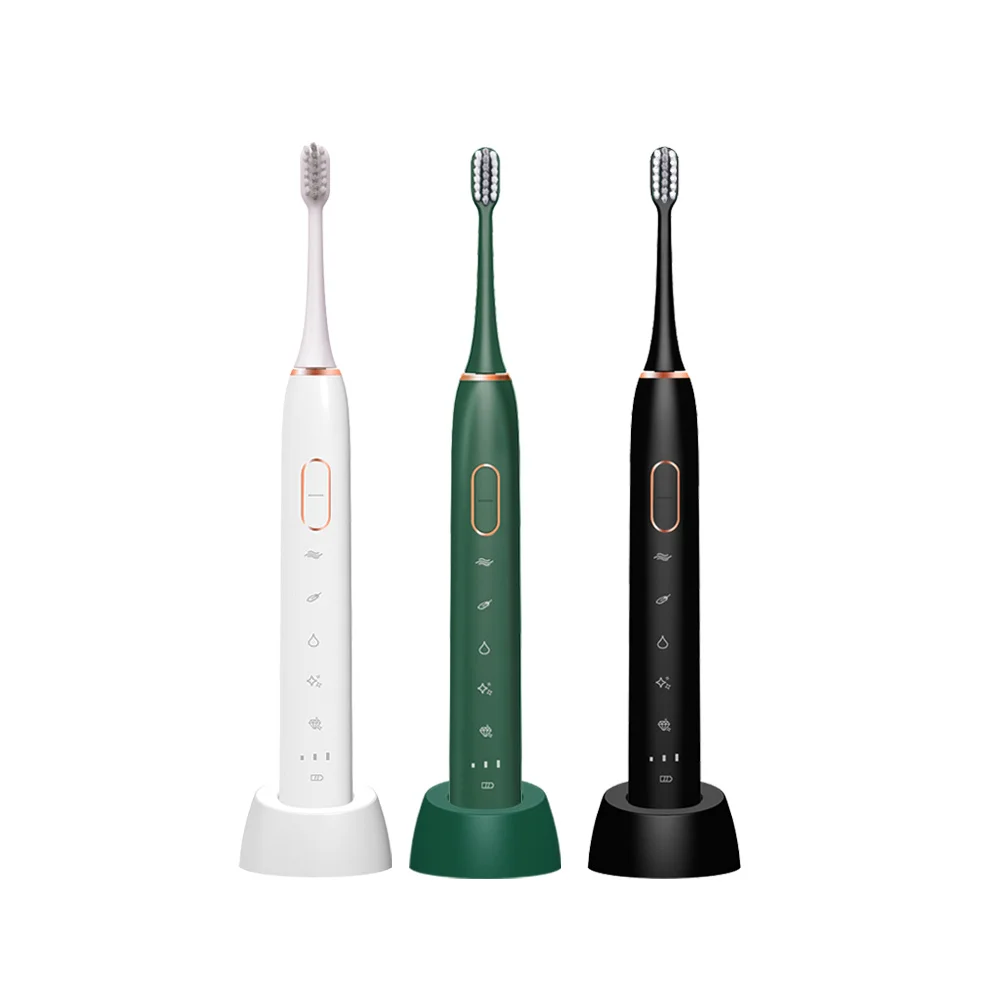 Sonic Electric Toothbrush 15 Modes Ultrasonic Wireless Rechargeable IPX7 Waterproof Teeth Whiten Electric Tooth Brush Sarmocare
Sonic Electric Toothbrush 15 Modes Ultrasonic Wireless Rechargeable IPX7 Waterproof Teeth Whiten Electric Tooth Brush Sarmocare