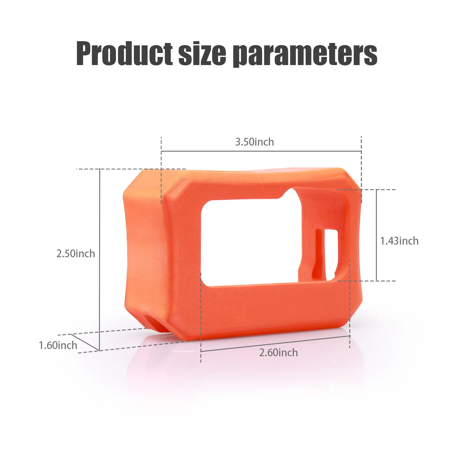 For Gopro 9 Orange Float Buoyancy Cover Box Protective Frame Case Shell for GoPro Hero 9 Black Camera Go Pro 9 Float Accessories
For Gopro 9 Orange Float Buoyancy Cover Box Protective Frame Case Shell for GoPro Hero 9 Black Camera Go Pro 9 Float Accessories