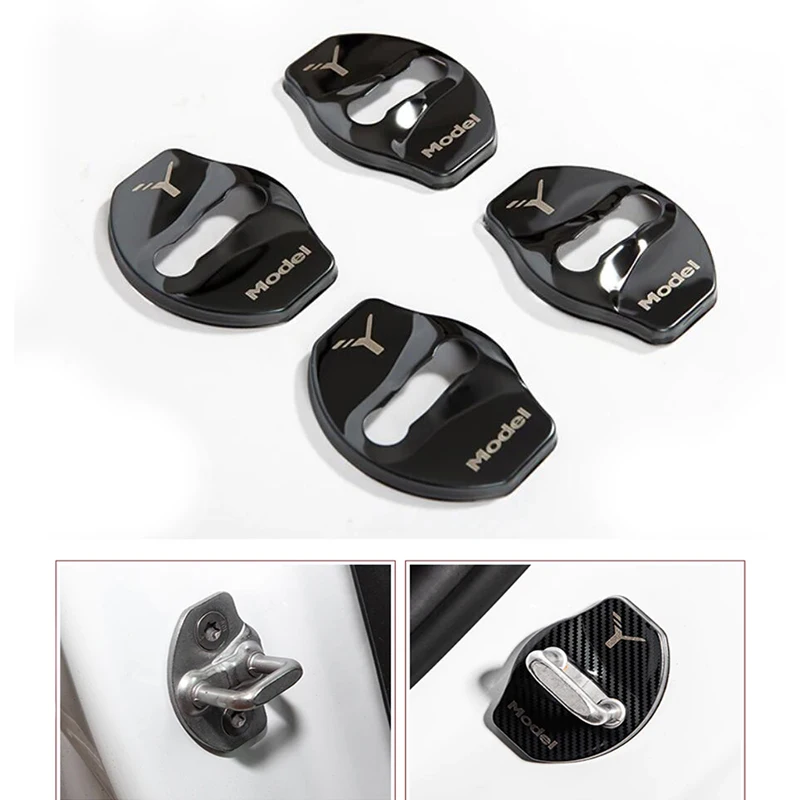 Model Y Car Door Lock Buckle Cover For Tesla Model Y 2021 Accessories Door Lock Carbon Fiber Metal Sticker Automobile Decoration
Model Y Car Door Lock Buckle Cover For Tesla Model Y 2021 Accessories Door Lock Carbon Fiber Metal Sticker Automobile Decoration