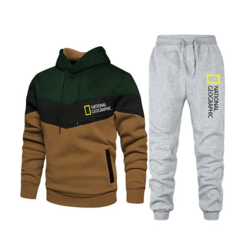 National Geographic Fashion Brand Mannen Pak Sportkleding Herfst En Winter Nieuwe Mannen Hoodie + Trainingsbroek Pak Hooded Casu
National Geographic Fashion Brand Mannen Pak Sportkleding Herfst En Winter Nieuwe Mannen Hoodie + Trainingsbroek Pak Hooded Casu