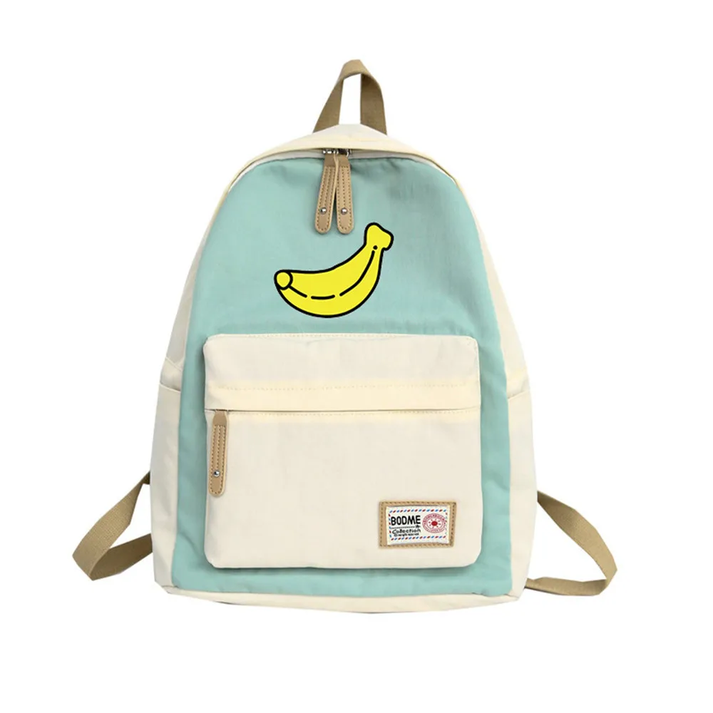 Fruit Pattern Watermelon Printing Backpack Nylon Students Travel Bag Girls School Bag Backpack 
Fruit Pattern Watermelon Printing Backpack Nylon Students Travel Bag Girls School Bag Backpack