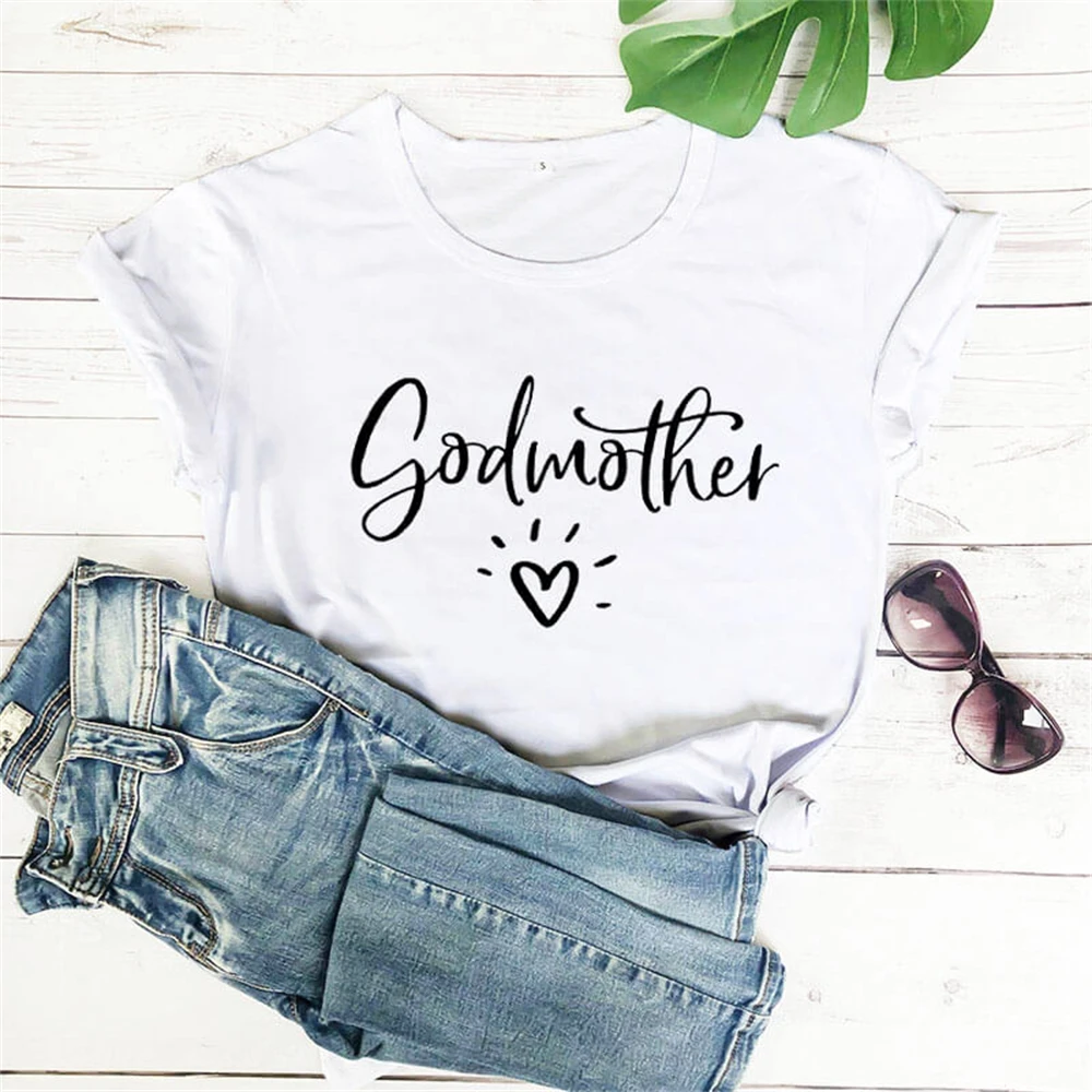 Godmother Printed Funny Shirts Gift for Godmother Mother's Day Gift Godmother Present TX5376
Godmother Printed Funny Shirts Gift for Godmother Mother's Day Gift Godmother Present TX5376