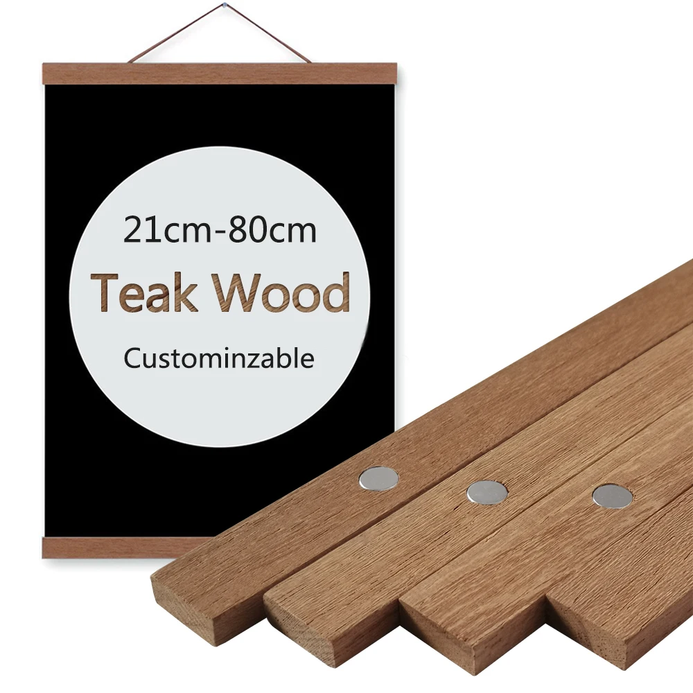 New Magnet Solid Teak Wood Hanging Scrolls Wall Art Photo Frame Family Canvas Painting Posters Hanger Frame Living Room Decor
New Magnet Solid Teak Wood Hanging Scrolls Wall Art Photo Frame Family Canvas Painting Posters Hanger Frame Living Room Decor