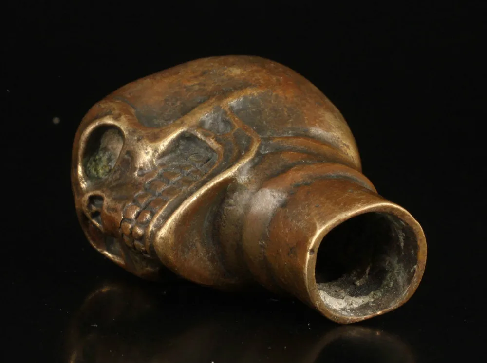 ASIAN COLLECTION VINTAGE OLD RARE BRASS CASTING SKULLS STATUE CRUTCH HANDLE Free shipping
ASIAN COLLECTION VINTAGE OLD RARE BRASS CASTING SKULLS STATUE CRUTCH HANDLE Free shipping
