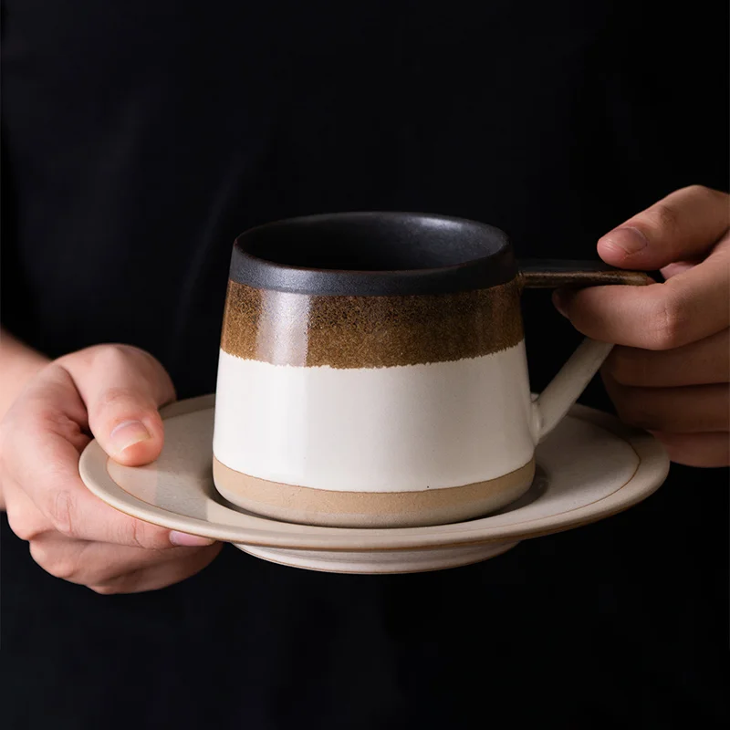 Coarse Ceramic Coffee Cup Set Japanese-style Vintage Small Fine Latte Coffee Cups
Coarse Ceramic Coffee Cup Set Japanese-style Vintage Small Fine Latte Coffee Cups