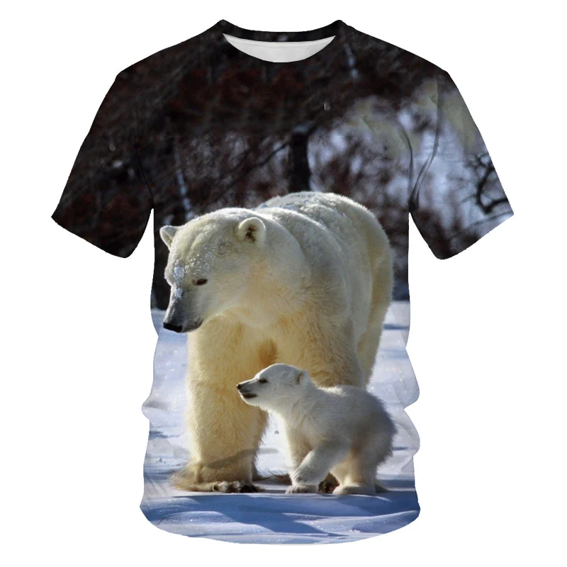 New T-shirts 3D Men Summer Printed Animal Bear T Shirt Short Sleeve Funny Design Casual Tops Tees O-neck Male T-shirt Streetwear
New T-shirts 3D Men Summer Printed Animal Bear T Shirt Short Sleeve Funny Design Casual Tops Tees O-neck Male T-shirt Streetwear