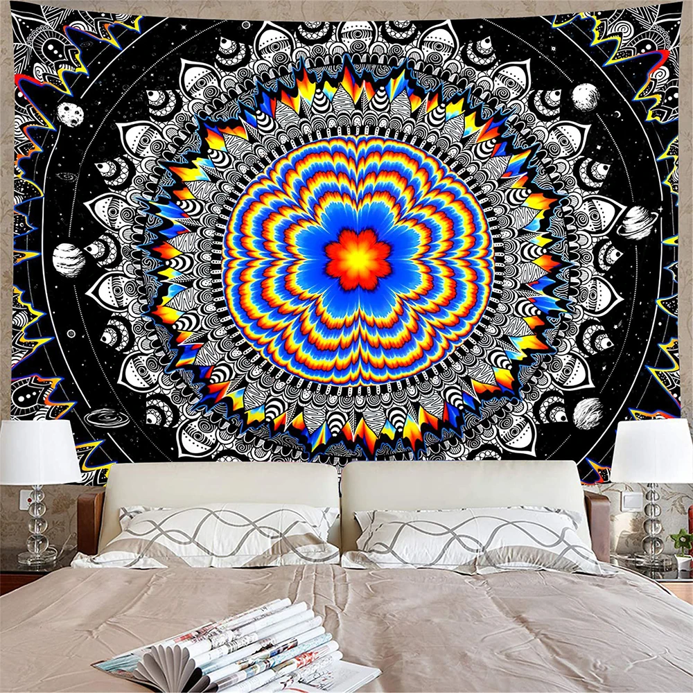 Mystery Tapestry Mandala Wall Hanging Throw Blanket Bedspread Bedroom Art Decors Room Decoration Accessories Teen Girls Floral
Mystery Tapestry Mandala Wall Hanging Throw Blanket Bedspread Bedroom Art Decors Room Decoration Accessories Teen Girls Floral