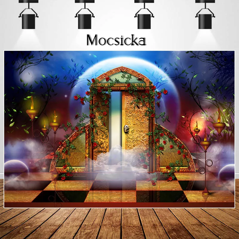 Mocsicka Retro Smoke Golden Door Photography Backdrops Wedding Birthday Photo Booth Background For Photo Studio Photocalls
Mocsicka Retro Smoke Golden Door Photography Backdrops Wedding Birthday Photo Booth Background For Photo Studio Photocalls