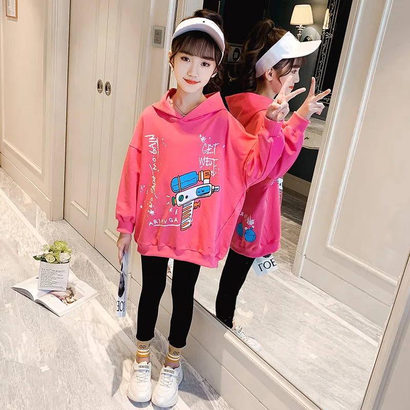 Girls Suits Sweatshirts + Pants Sets Kids 2021 Cartoon Spring Autumn Cotton Long Sleeve High Quality Teenagers Sport Tracksuits
Girls Suits Sweatshirts + Pants Sets Kids 2021 Cartoon Spring Autumn Cotton Long Sleeve High Quality Teenagers Sport Tracksuits
