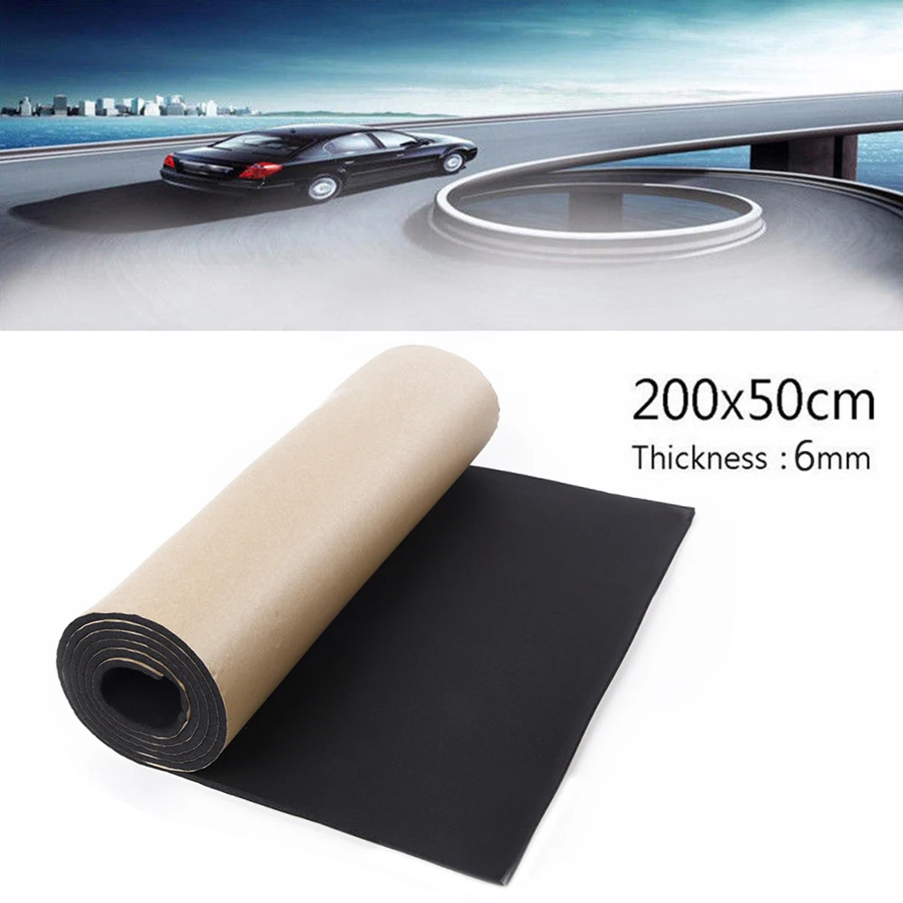 Car Accessories Sound Deadener Noise Insulation Acoustic Dampening Foam Subwoofer Mat Sound Thermal Proofing Pad 200*50cm
Car Accessories Sound Deadener Noise Insulation Acoustic Dampening Foam Subwoofer Mat Sound Thermal Proofing Pad 200*50cm