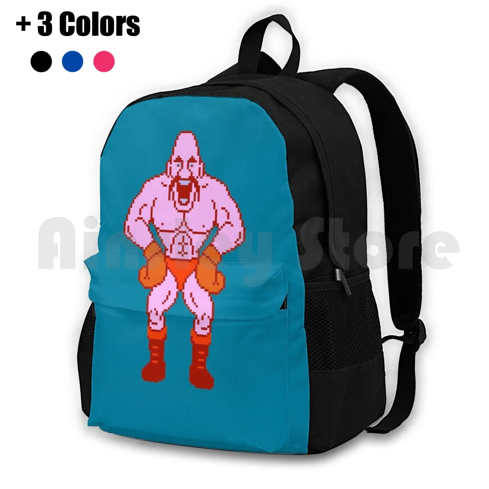 Soda Popinski-Punch Out Outdoor Hiking Backpack Waterproof Camping Travel Boxing Fight Fights Fighting Pugilist Mike Punch
Soda Popinski-Punch Out Outdoor Hiking Backpack Waterproof Camping Travel Boxing Fight Fights Fighting Pugilist Mike Punch