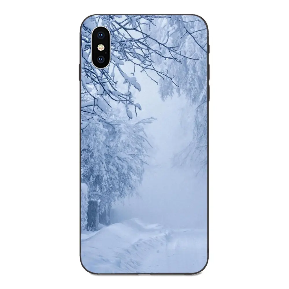 ТПУ Новый Модный зимний пейзаж природа для Huawei Honor 5A 6A 6C 7A 7C 7X 8 8A 8C 8X 9 9X 10 10i 20 Lite Pro |