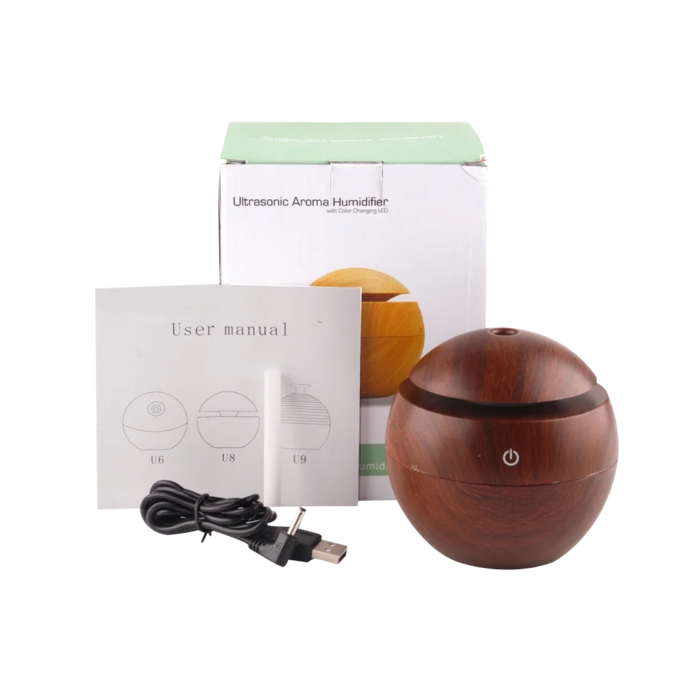 130ML USB Aroma Diffuser Ultrasonic Cool Mist Humidifier Air Purifier 7 Color Change LED Night light for Office Home
130ML USB Aroma Diffuser Ultrasonic Cool Mist Humidifier Air Purifier 7 Color Change LED Night light for Office Home