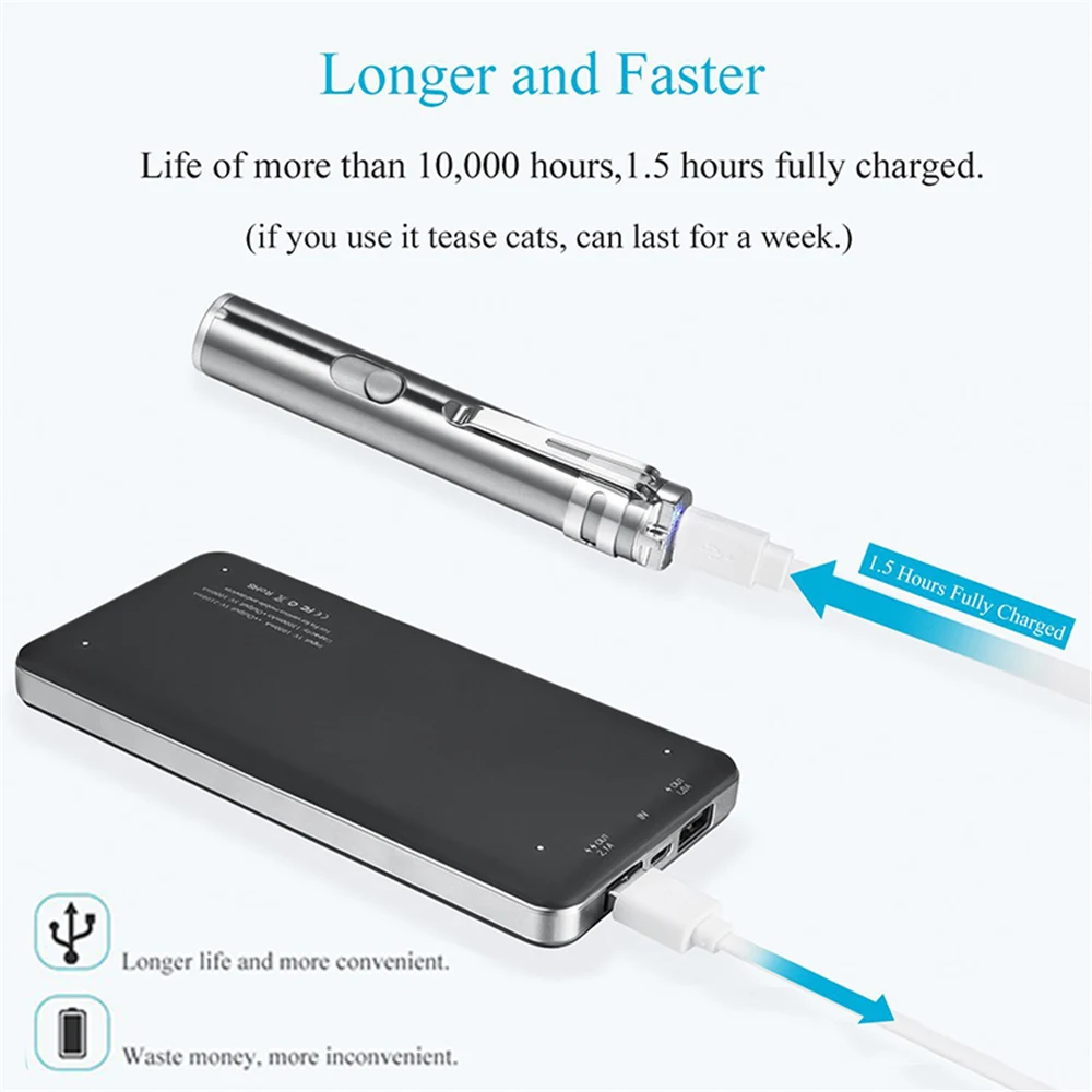 3 Modes Mini Flashlight Pen Torch Usb Rechargeable Stainless Steel For Outdoor Portable Must Tool 9.6*1.5cm
3 Modes Mini Flashlight Pen Torch Usb Rechargeable Stainless Steel For Outdoor Portable Must Tool 9.6*1.5cm