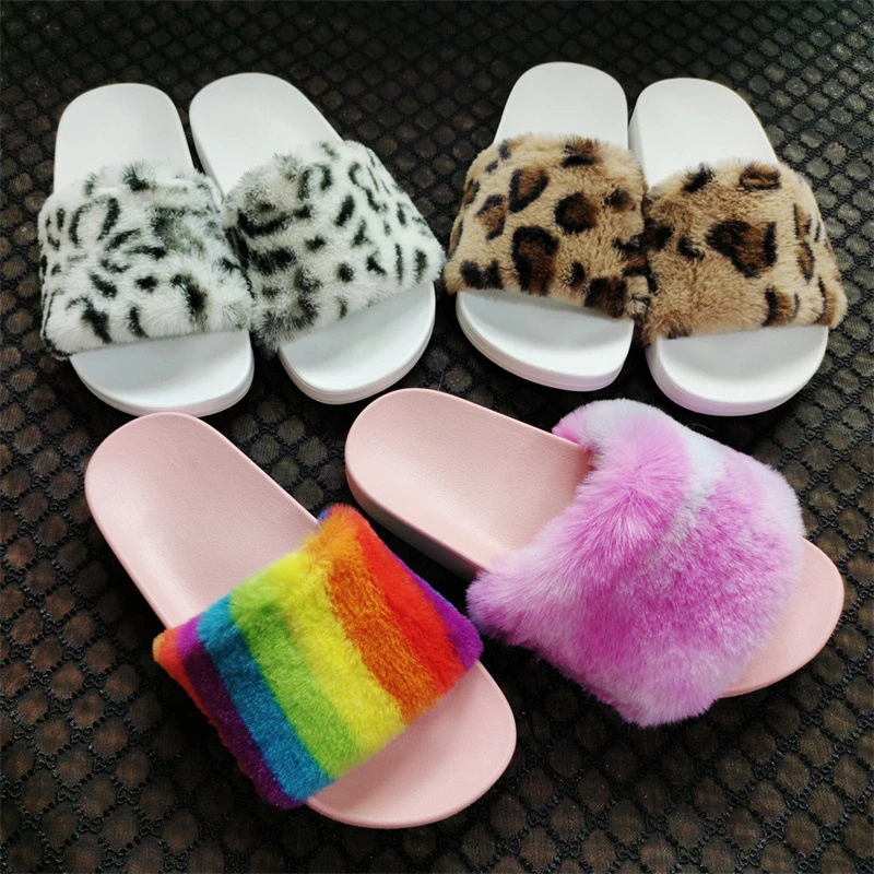 2021 Summer Open Toe Plush Slippers Fashion Printing Women's Shoes Outdoor Casual Sandals Plus Size
2021 Summer Open Toe Plush Slippers Fashion Printing Women's Shoes Outdoor Casual Sandals Plus Size