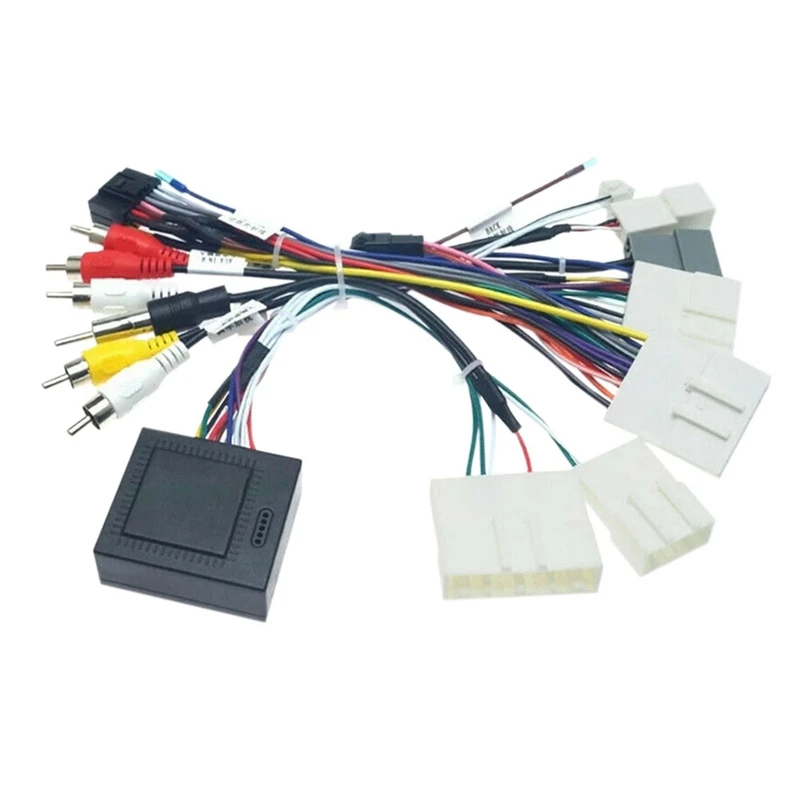 Car 16PIN Android Audio Power Radio Wire Harness with Canbus Box Car Accessories for Nissan X-TRAIL/Tiida 2014-2017
Car 16PIN Android Audio Power Radio Wire Harness with Canbus Box Car Accessories for Nissan X-TRAIL/Tiida 2014-2017