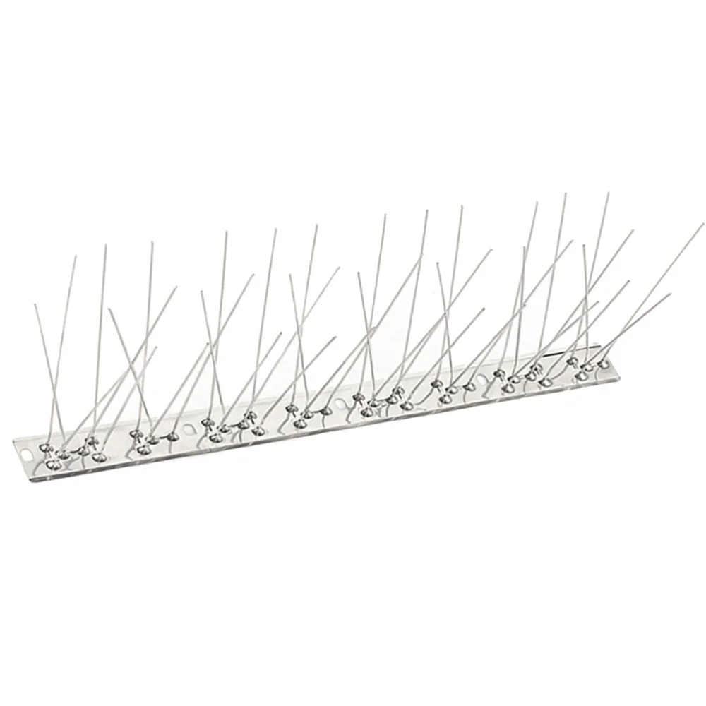 Bird Spikes Stainless Steel Anti-Bird Prevent Bird Dispeller for Garden Farmland Orchard
Bird Spikes Stainless Steel Anti-Bird Prevent Bird Dispeller for Garden Farmland Orchard