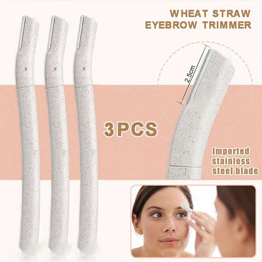 Brow Trimming Knife Multipurpose Makeup Tools Curved Beauty Removal Easy Control Tools Handle For Hair To Friendly Eco Desi A9M8
Brow Trimming Knife Multipurpose Makeup Tools Curved Beauty Removal Easy Control Tools Handle For Hair To Friendly Eco Desi A9M8