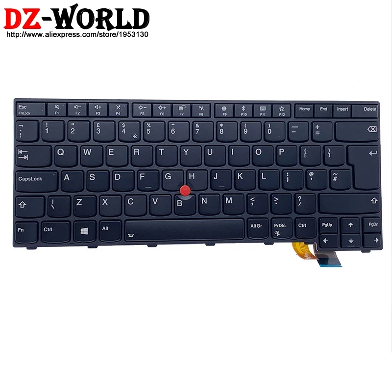 New Original UK English Backlit Keyboard for Lenovo Thinkpad T460P T470P Laptop Backlight Teclado 01EP456 01EP497 SN20L82406
New Original UK English Backlit Keyboard for Lenovo Thinkpad T460P T470P Laptop Backlight Teclado 01EP456 01EP497 SN20L82406