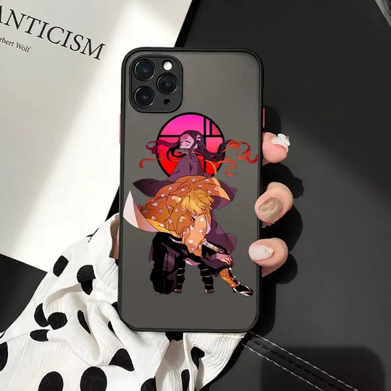 Anime Demon Slayer luxury Phone Cases shellmatte transparent For iphone 7 8 11 12 plus mini x xs xr pro max cover 
Anime Demon Slayer luxury Phone Cases shellmatte transparent For iphone 7 8 11 12 plus mini x xs xr pro max cover