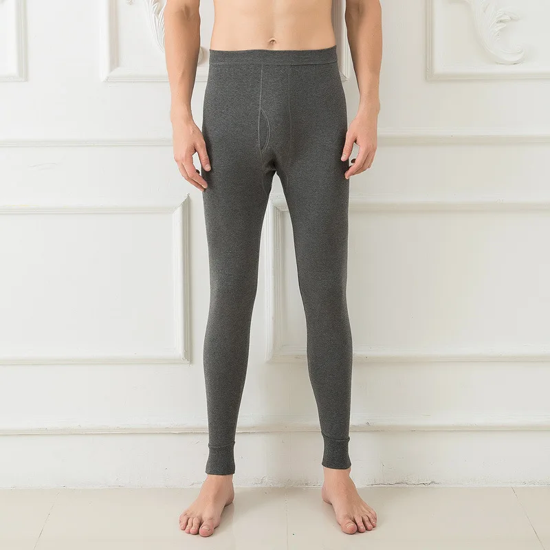 Men's Thermal Underwear Winter Thermal Trousers for Men Cotton Solid Color Thin Underlegging's Male
Men's Thermal Underwear Winter Thermal Trousers for Men Cotton Solid Color Thin Underlegging's Male