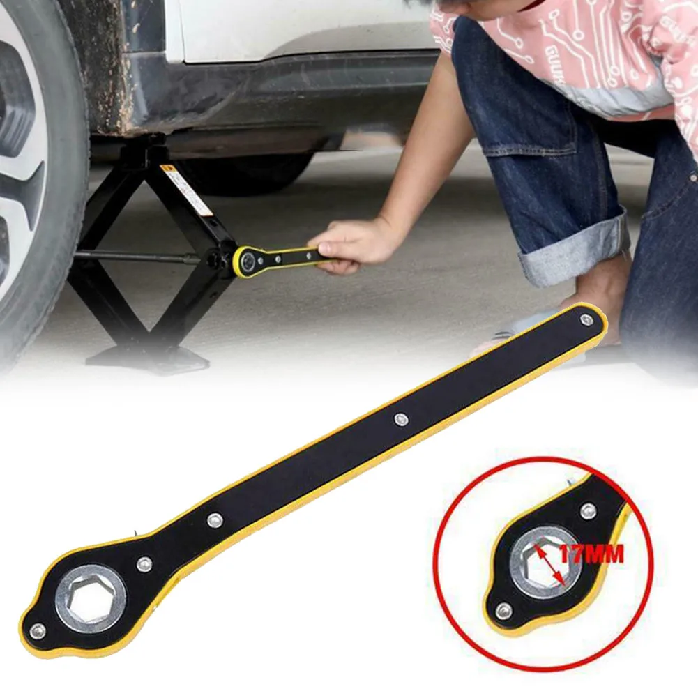 Auto Labor-saving Jack Ratchet Wrench Scissor Jack Garage Tire Wheel Lug Wrench Handle Labor-saving Wrench
Auto Labor-saving Jack Ratchet Wrench Scissor Jack Garage Tire Wheel Lug Wrench Handle Labor-saving Wrench