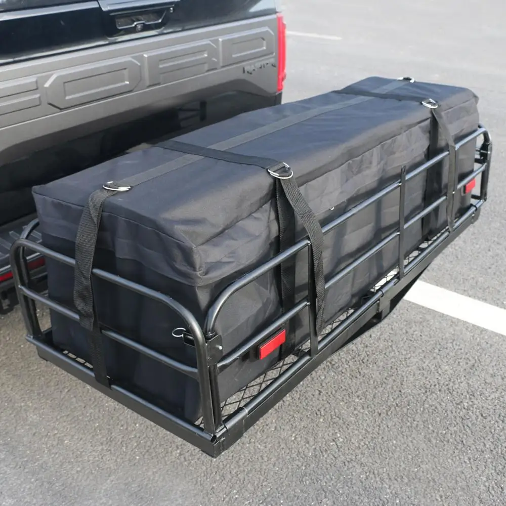 Cargo Basket Cargo Carrier 2" Receiver SUV Pickup Car Rear Luggage Frame Luggage Carrier 400 Lbs Foldable Hitch Mount
Cargo Basket Cargo Carrier 2" Receiver SUV Pickup Car Rear Luggage Frame Luggage Carrier 400 Lbs Foldable Hitch Mount