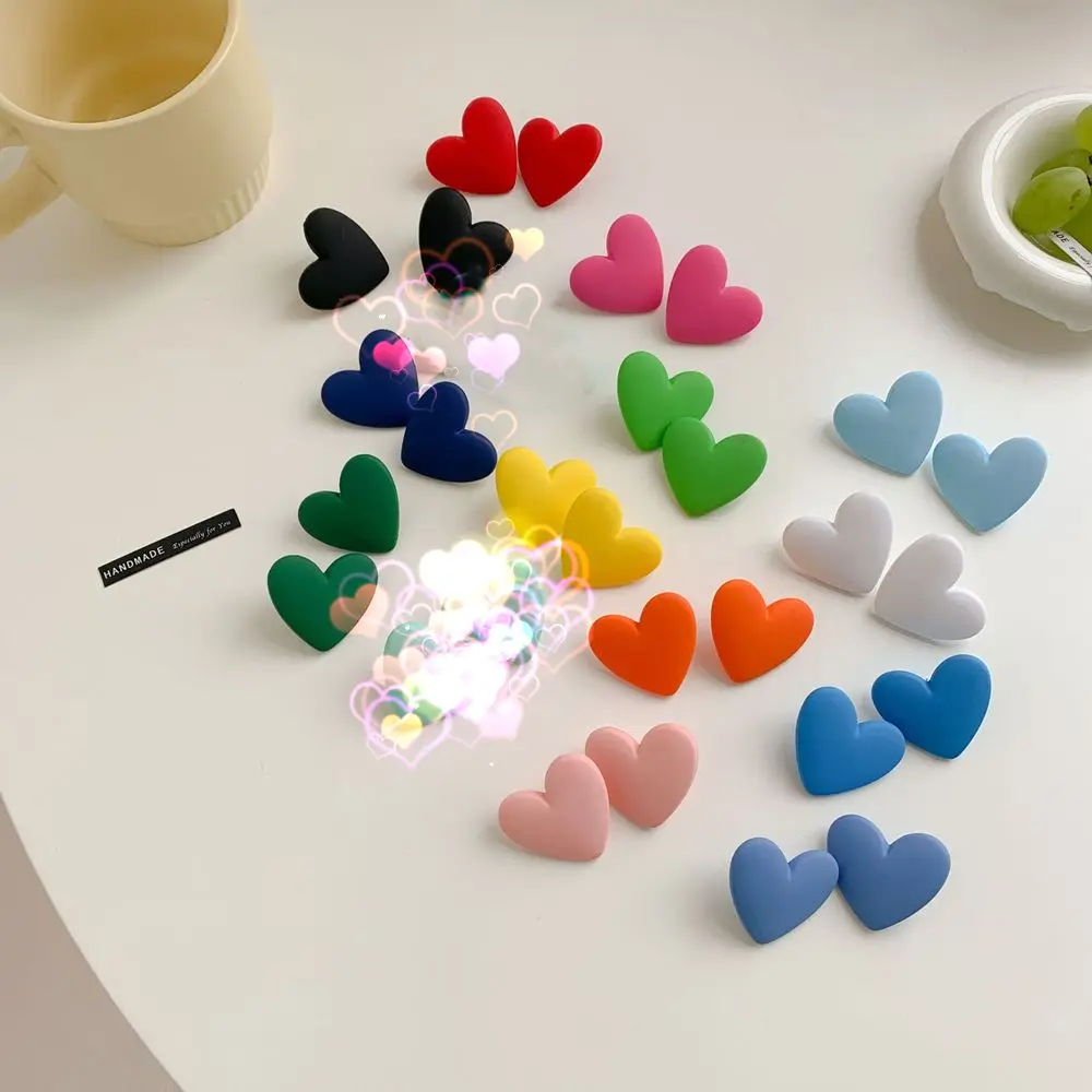 Fashion 925 Sterling Silver Acrylic Heart Stud Earring Party Jewelry Gift For Women
Fashion 925 Sterling Silver Acrylic Heart Stud Earring Party Jewelry Gift For Women