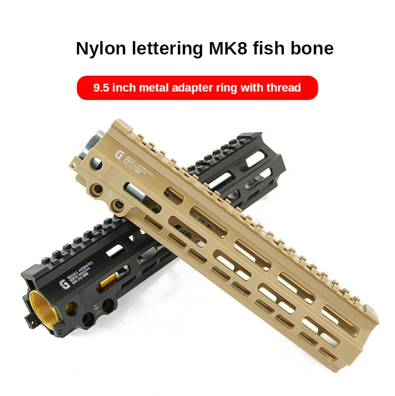 9.5 Geissele Automatics Super Modular Rail MK8 M-Lok Handguard For J9 Gen9 SLR CYMA Toy Gel Blaster Airsoft AEG GBB
9.5 Geissele Automatics Super Modular Rail MK8 M-Lok Handguard For J9 Gen9 SLR CYMA Toy Gel Blaster Airsoft AEG GBB