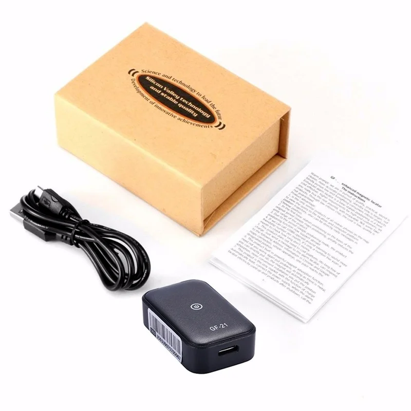 GF21 Mini GPS Real Time Car Tracker Anti-Lost Device Voice Control Recording Locator High-definition Microphone WIFI+LBS+GPS Pos 
GF21 Mini GPS Real Time Car Tracker Anti-Lost Device Voice Control Recording Locator High-definition Microphone WIFI+LBS+GPS Pos