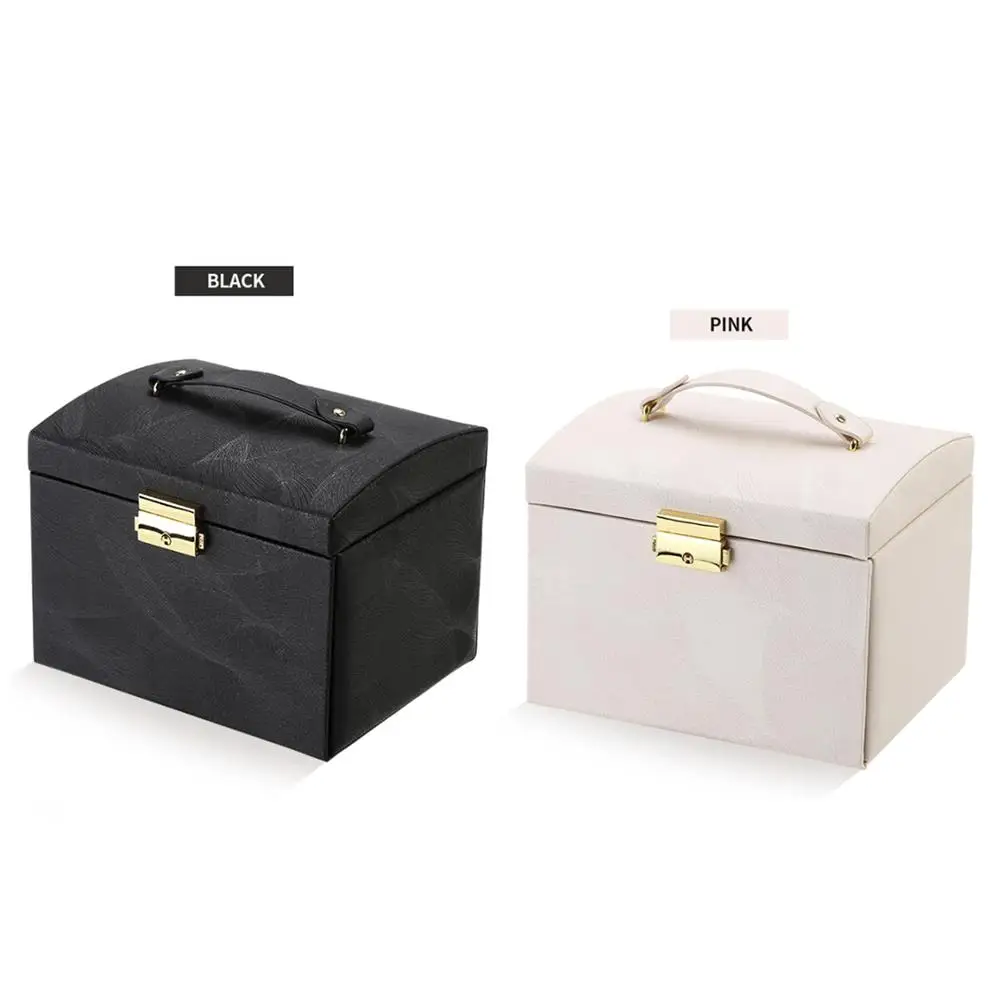 Jewelry Storage Box Jewelry Display Box Storage Jewelry Box Durable Multi-Functional Lightweight Leather with Mirror
Jewelry Storage Box Jewelry Display Box Storage Jewelry Box Durable Multi-Functional Lightweight Leather with Mirror