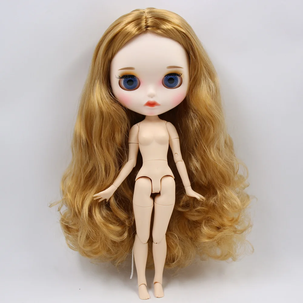 ICY DBS Blyth Doll No.BL331 Light Brown hair Carved lips Matte customized face Joint body 1/6 bjd
ICY DBS Blyth Doll No.BL331 Light Brown hair Carved lips Matte customized face Joint body 1/6 bjd