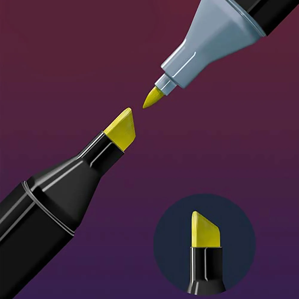 40 Color Markers Pens Set Dual Head Manga Drawing Markers Pen Alcohol Based Sketch Felt-Tip Twin Brush Pen Art Supplies
40 Color Markers Pens Set Dual Head Manga Drawing Markers Pen Alcohol Based Sketch Felt-Tip Twin Brush Pen Art Supplies