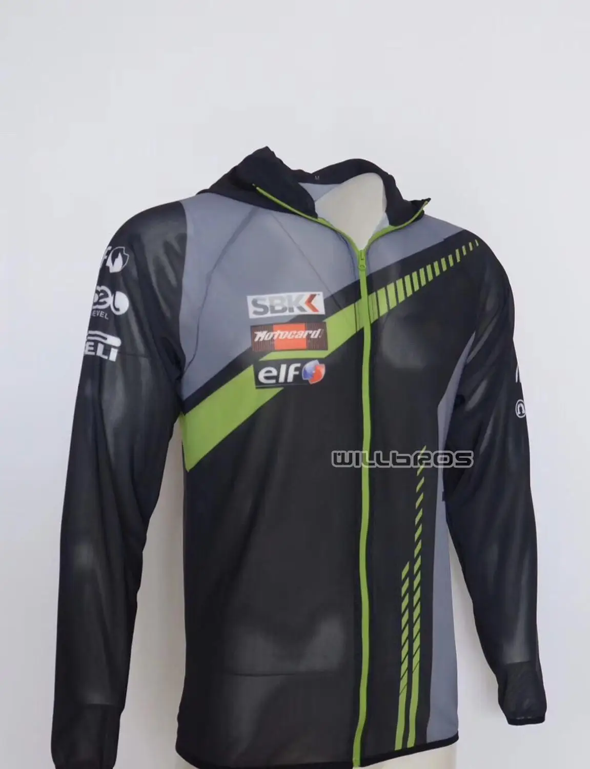 MTB BMX Bike Scooter Anti-UV Hoodie For Kawasaki Motorbike Motocross Motorcycle Riding Mens Racing Sweatshirt
MTB BMX Bike Scooter Anti-UV Hoodie For Kawasaki Motorbike Motocross Motorcycle Riding Mens Racing Sweatshirt